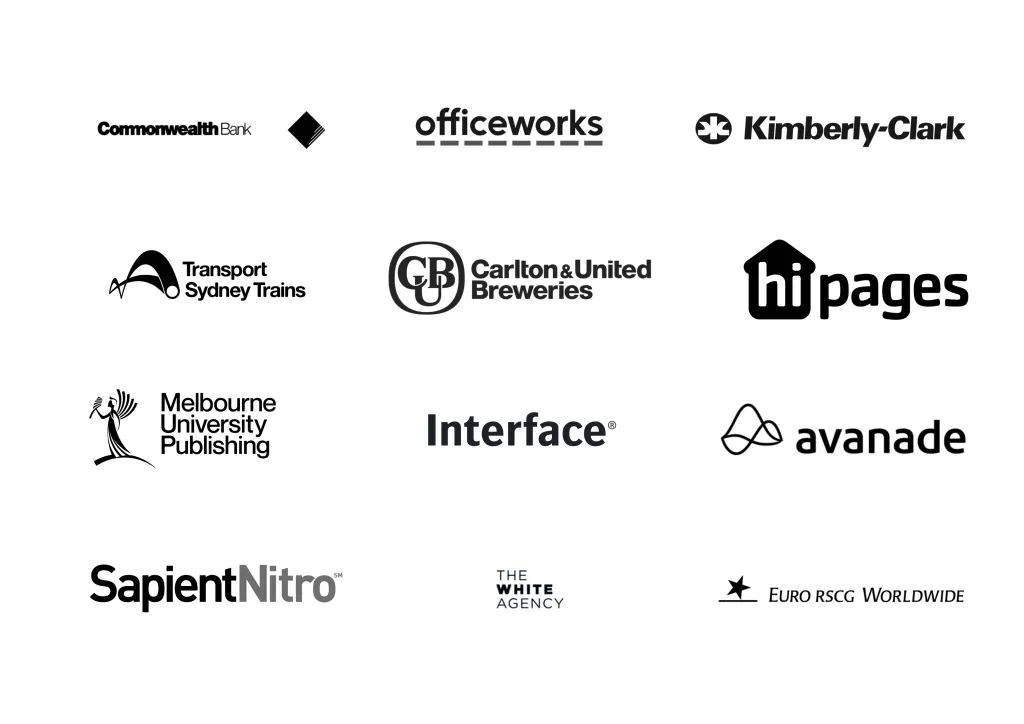 Logo grid of clients we have worked with.